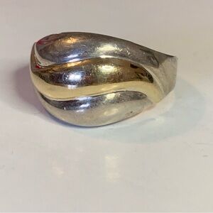 14kt Gold and Sterling Silver Women's Ring!